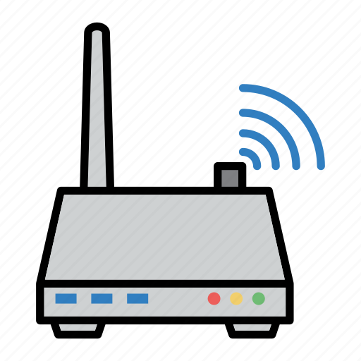 Gevice, internet, modem, router, signal, wifi icon - Download on Iconfinder
