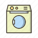 laundry, washing, washing machine