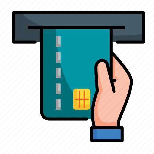 Atm, card, banking, withdrawal, debit, credit, payment icon - Download on Iconfinder