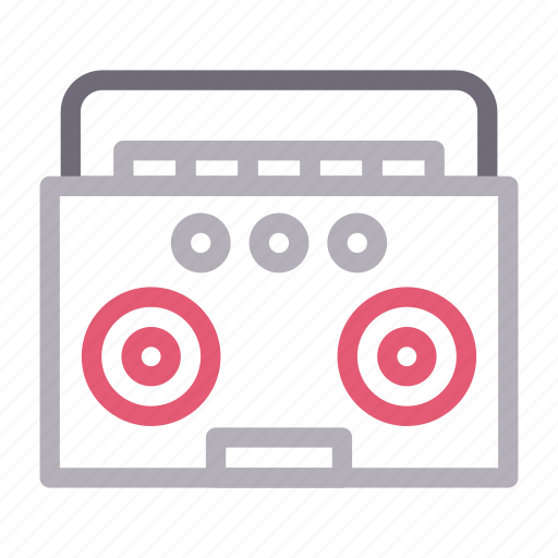 Audio, electronics, music, radio, tape icon - Download on Iconfinder