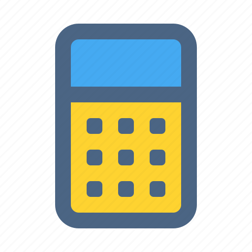 Calculator, calculation, accounting, calculating, calculate icon - Download on Iconfinder