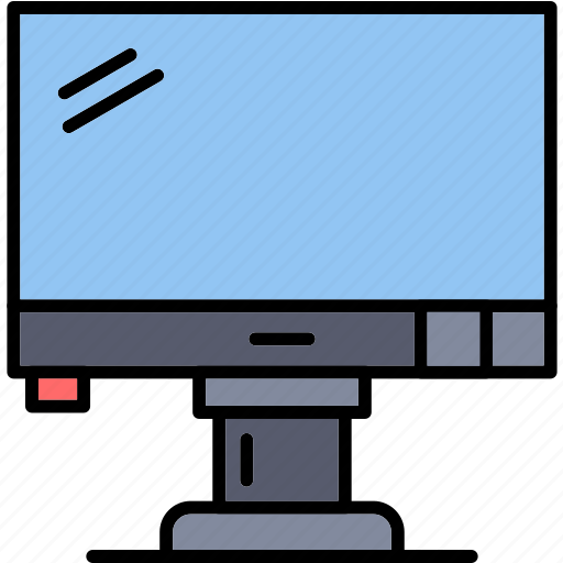 Lcd, screen, tv, computer, technology icon - Download on Iconfinder
