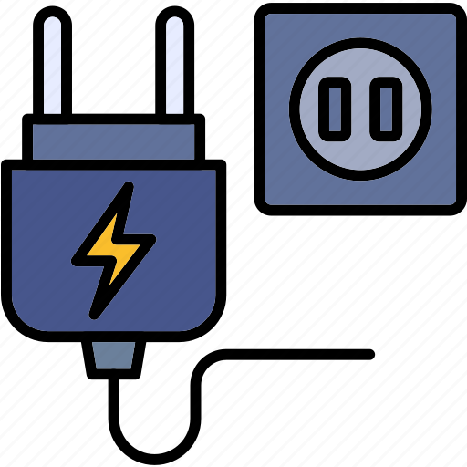 Plug, charge, electric, energy, outlet, socket icon - Download on Iconfinder