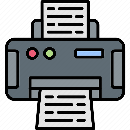 Printer, fax, paper, print, printing icon - Download on Iconfinder