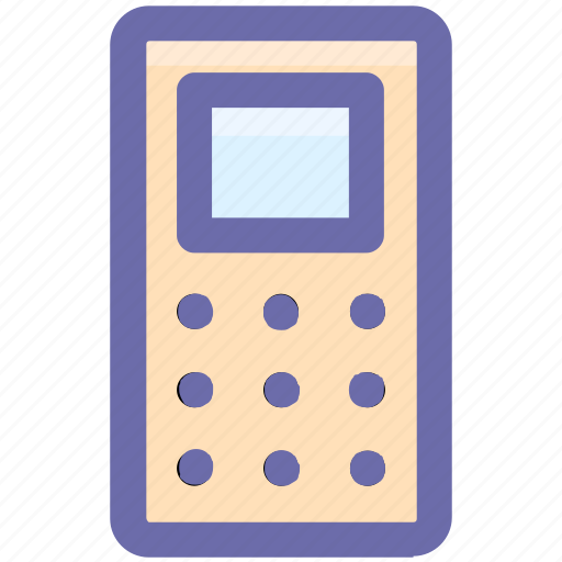 Cell phone, cellular phone, keypad, keypad mobile, mobile, mobile keypad, phone icon - Download on Iconfinder