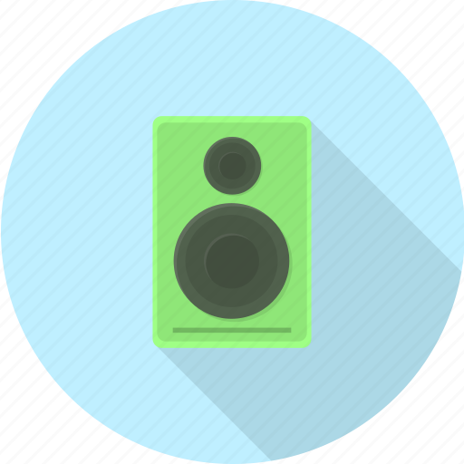 Bass, electronics, loudspeaker, music, sound, speaker, stereo icon - Download on Iconfinder