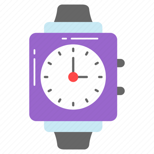 Wristwatch, smartwatch, time, hour, technology, notification icon - Download on Iconfinder