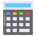 calculator, accounting, mathematics, calculate, machine, electronic