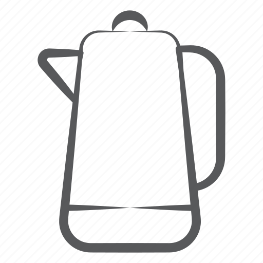 Boiling water, electric kettle, home appliance, kitchenware, tea kettle icon - Download on Iconfinder