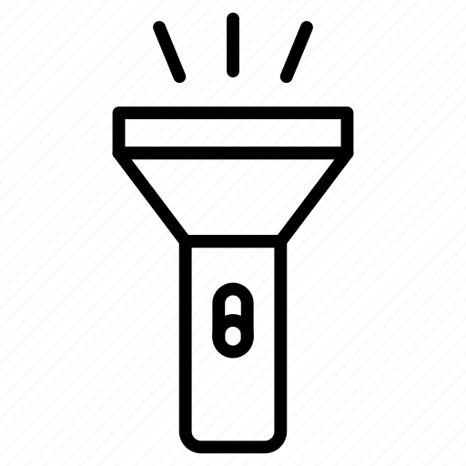 Torch, light, search, lamp, electronic icon - Download on Iconfinder