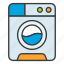 electric, machine, household, laundry 
