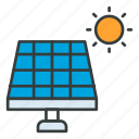 solar, power, panel, technology