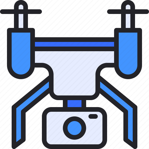 Camera, device, drone, electronics, flying icon - Download on Iconfinder