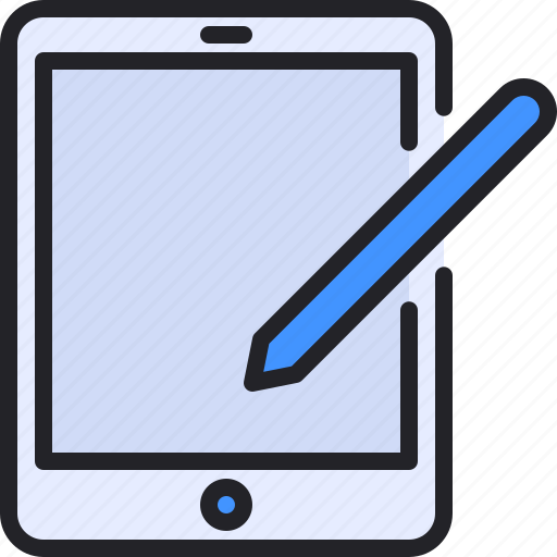 Draw, ipad, pen, pencil, tablet icon - Download on Iconfinder