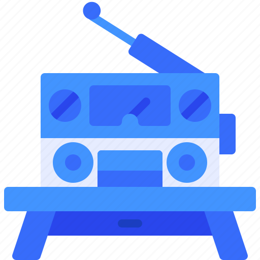 Audio, desk, device, radio, table icon - Download on Iconfinder