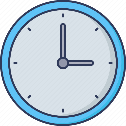 Clock, time, watch, wall, tool, timing, circular icon - Download on Iconfinder