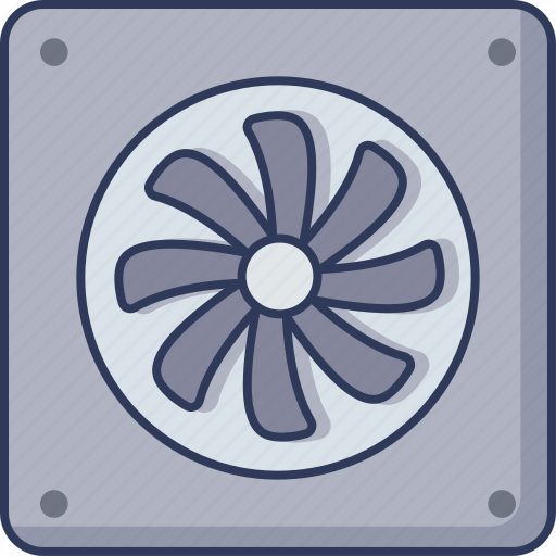 Fan, computer, technology, cooling, system, air, conditioner icon - Download on Iconfinder