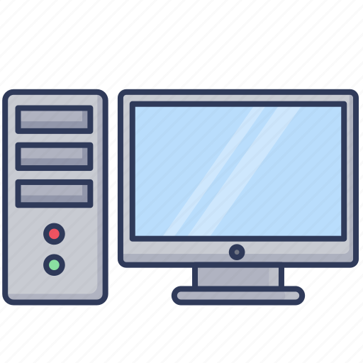 Monitor, desktop, computer, electronics, applications, technology, screen icon - Download on Iconfinder
