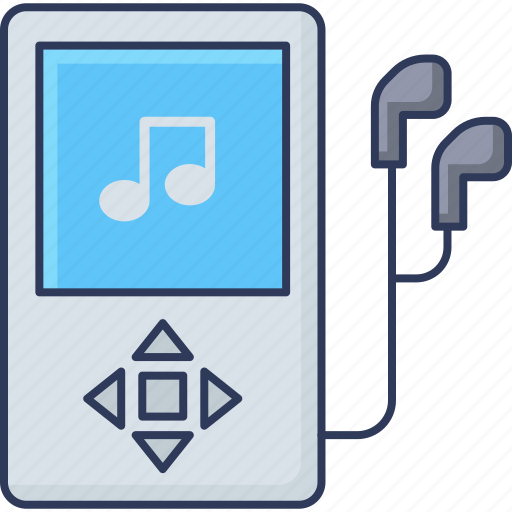 Mp3, player, earphone, music, electronics, portable, musical icon - Download on Iconfinder