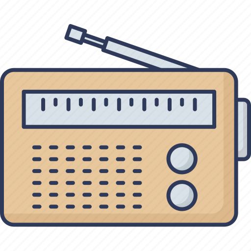 News, radio, technology, speaker, telecommunication, transmission, on icon - Download on Iconfinder
