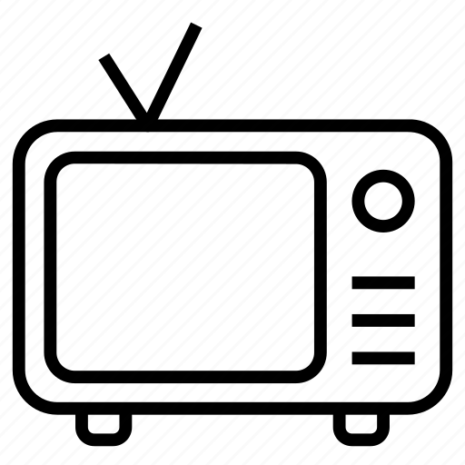 Television, technology, electronics, antenna, device icon - Download on Iconfinder