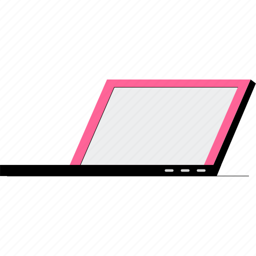 Laptop, computer, electronic, device illustration - Download on Iconfinder
