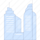 building, city, skyline, location