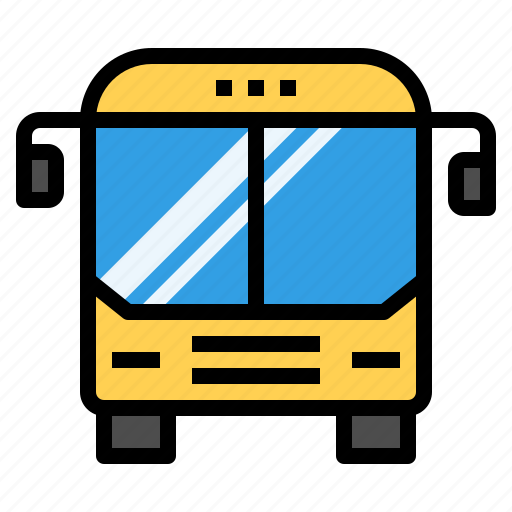 Bus, transport, transportation, vehicle, stop, public, truck icon - Download on Iconfinder
