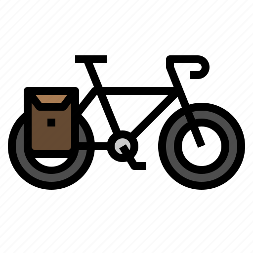 Bicycle, bike, cycling, riding, touring, sport, transport icon - Download on Iconfinder