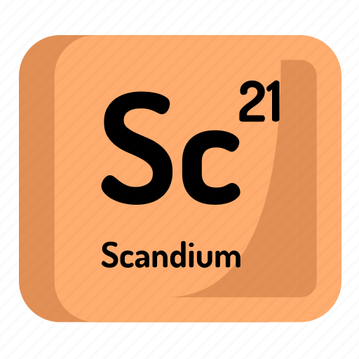 Atom, atomic, chemistry, element, mendeleev, scandium icon - Download on Iconfinder