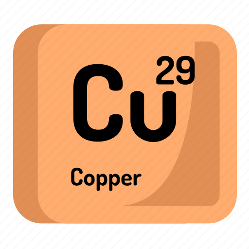 Atom, atomic, chemistry, copper, element, mendeleev icon - Download on Iconfinder