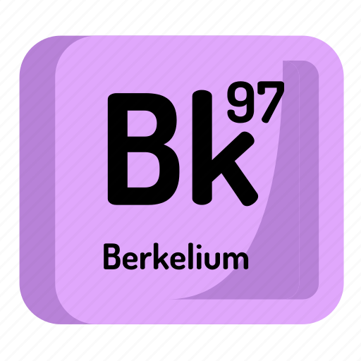 Atom, atomic, berkelium, chemistry, element, mendeleev icon - Download on Iconfinder