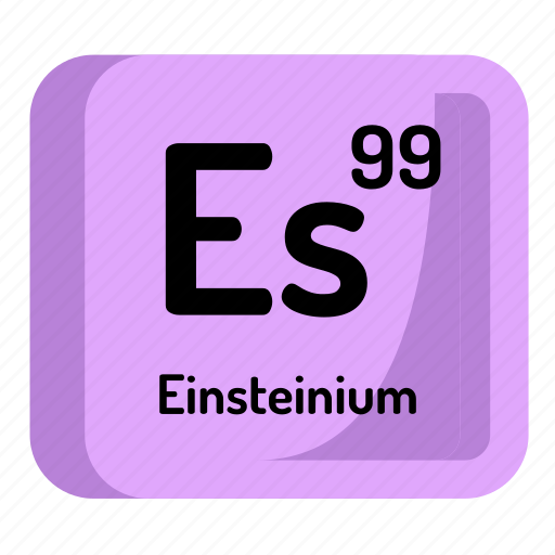Atom, atomic, chemistry, einsteinium, element, mendeleev icon - Download on Iconfinder