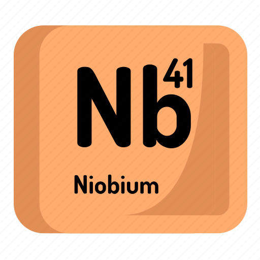 Atom, atomic, chemistry, element, mendeleev, niobium icon - Download on Iconfinder