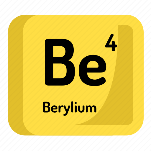 Atom, atomic, berylium, chemistry, element, mendeleev icon - Download on Iconfinder
