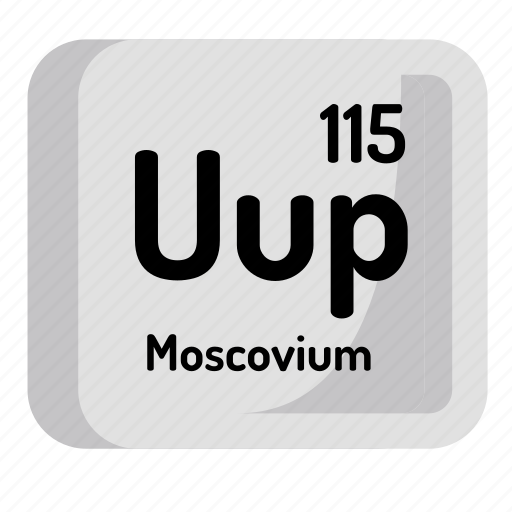 Atom, atomic, chemistry, element, mendeleev, moscovium icon - Download on Iconfinder