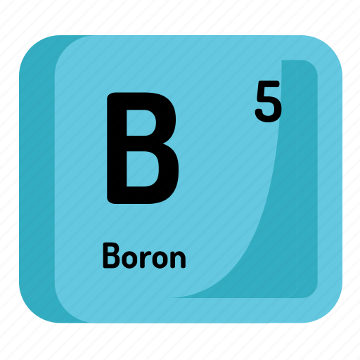 Atom, atomic, boron, chemistry, element, mendeleev icon - Download on Iconfinder