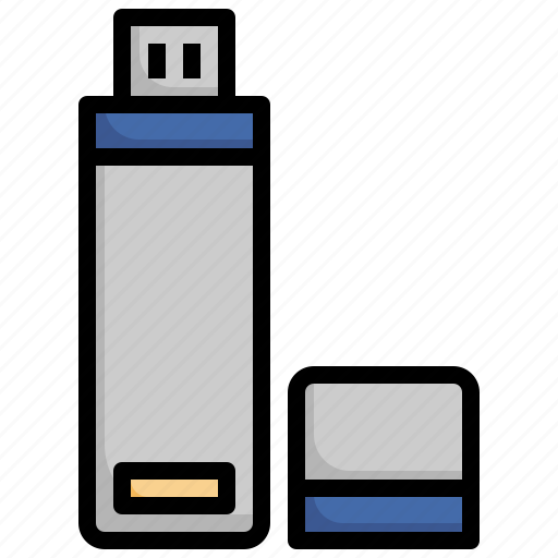 Flash, drive, usb, disk, computer, electronics, storage icon - Download on Iconfinder