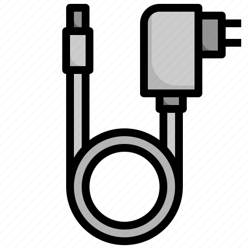 Phone, charger, technology, wire, battery, electronics icon - Download on Iconfinder