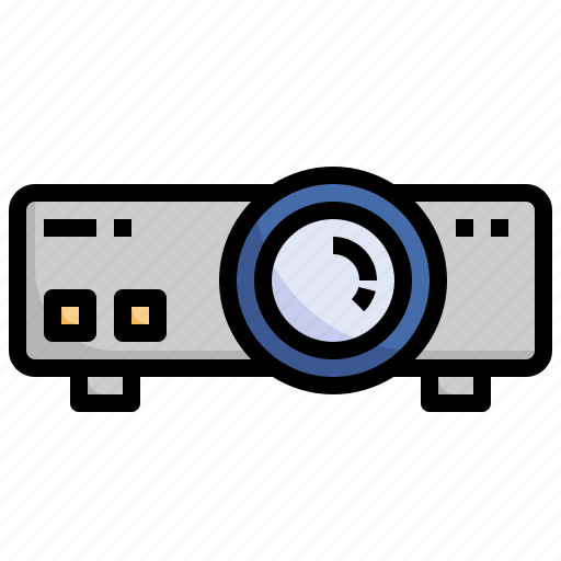 Projector, multimedia, device, classroom, electronics icon - Download on Iconfinder