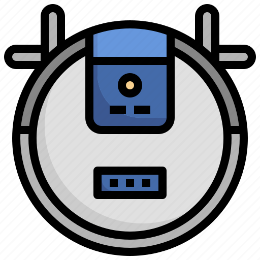 Robot, vacuum, cleaner, home, automation, smart icon - Download on Iconfinder