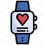 smartwatch, healthcare, and, medical, heart, rate, electronics, watch 