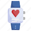smartwatch, healthcare, and, medical, heart, rate, electronics, watch 