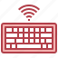 wireless, keyboard, tools, and, utensils, connected, electronics 
