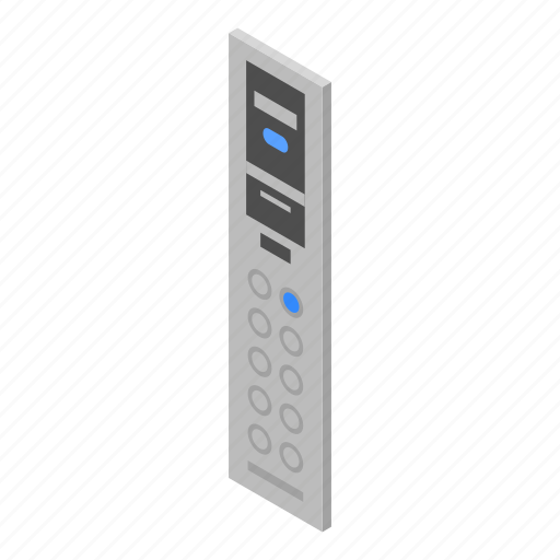 Cartoon, computer, elevator, internet, isometric, man, panel icon - Download on Iconfinder