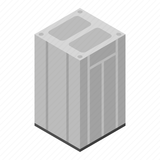 Business, cartoon, elevator, frame, isometric, logo, skyscraper icon - Download on Iconfinder