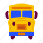 school bus, public transportation, transport, station, autobus, service, education, online learning, school 