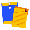 document, file, folder, paper, data, report, envelope, marketing, advertisement
