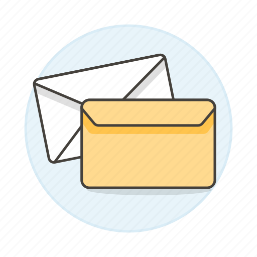Close, email, letter, mail, envelope, yellow icon - Download on Iconfinder