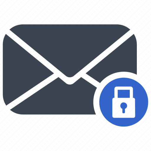 Email, lock, mail, private, protected icon - Download on Iconfinder